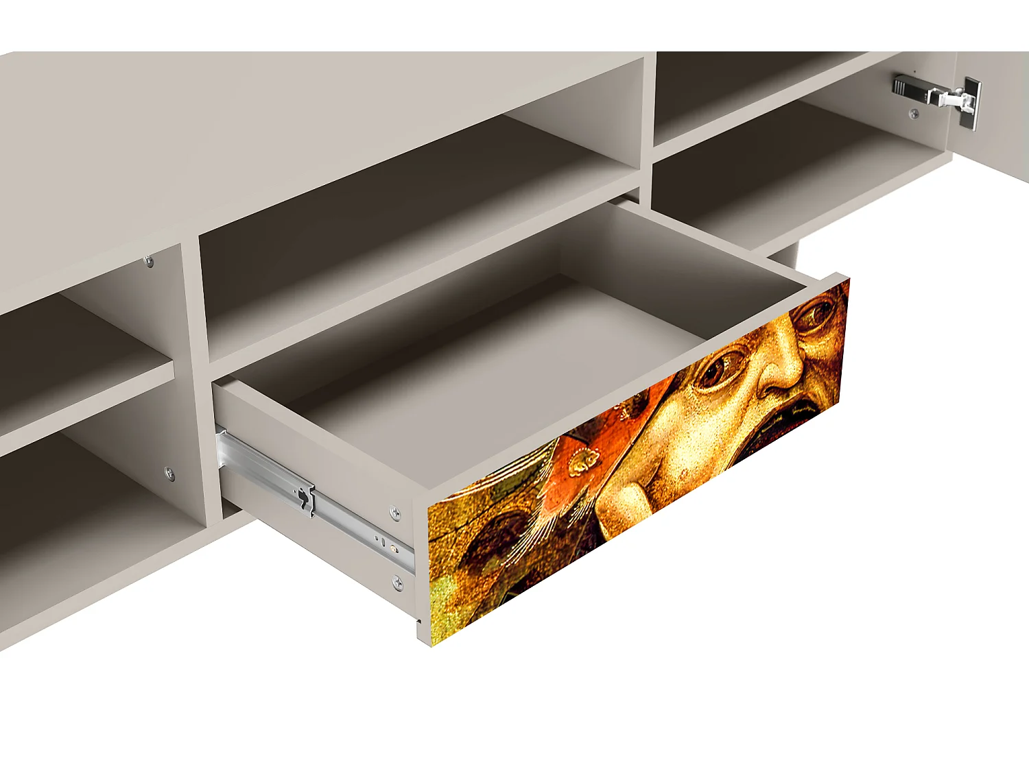 Meuble TV - 170х59х41 cm - T6 - Christ in Limbo, Sable