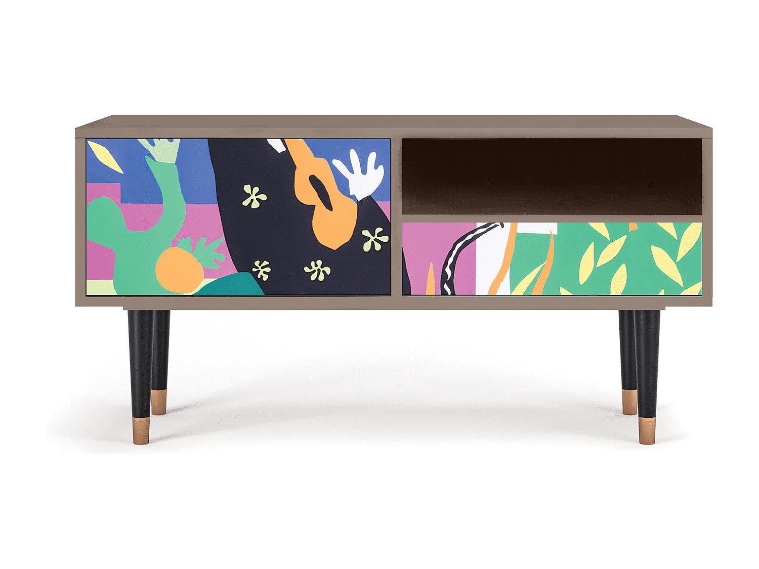 TV-meubel - 115х59х48 cm - T3 - La Tristesse du Roi, Latte