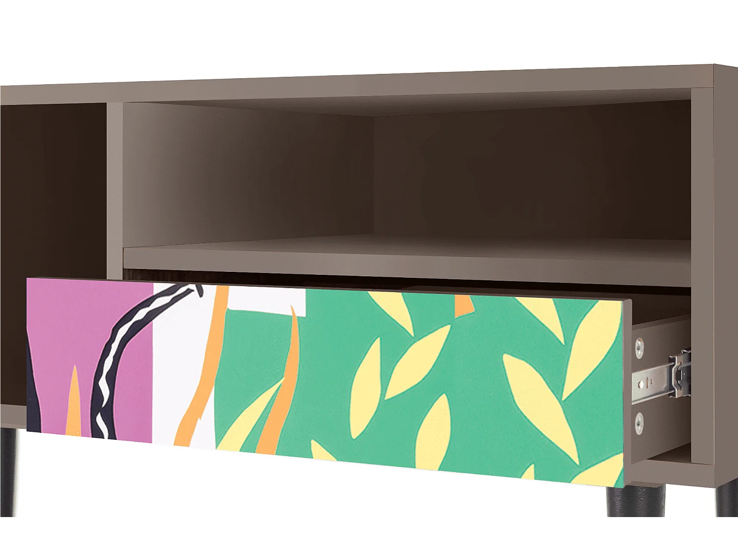 TV-meubel - 115х59х48 cm - T3 - La Tristesse du Roi, Latte