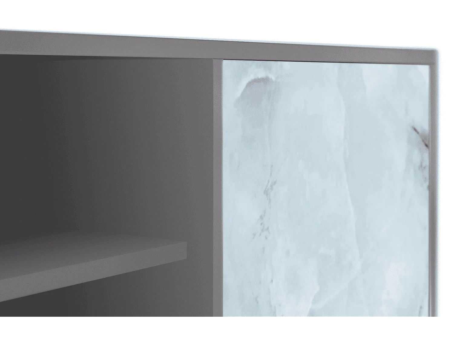 TV-Möbel - 170х69х48 cm - T2 - Glacial Colour, Grau