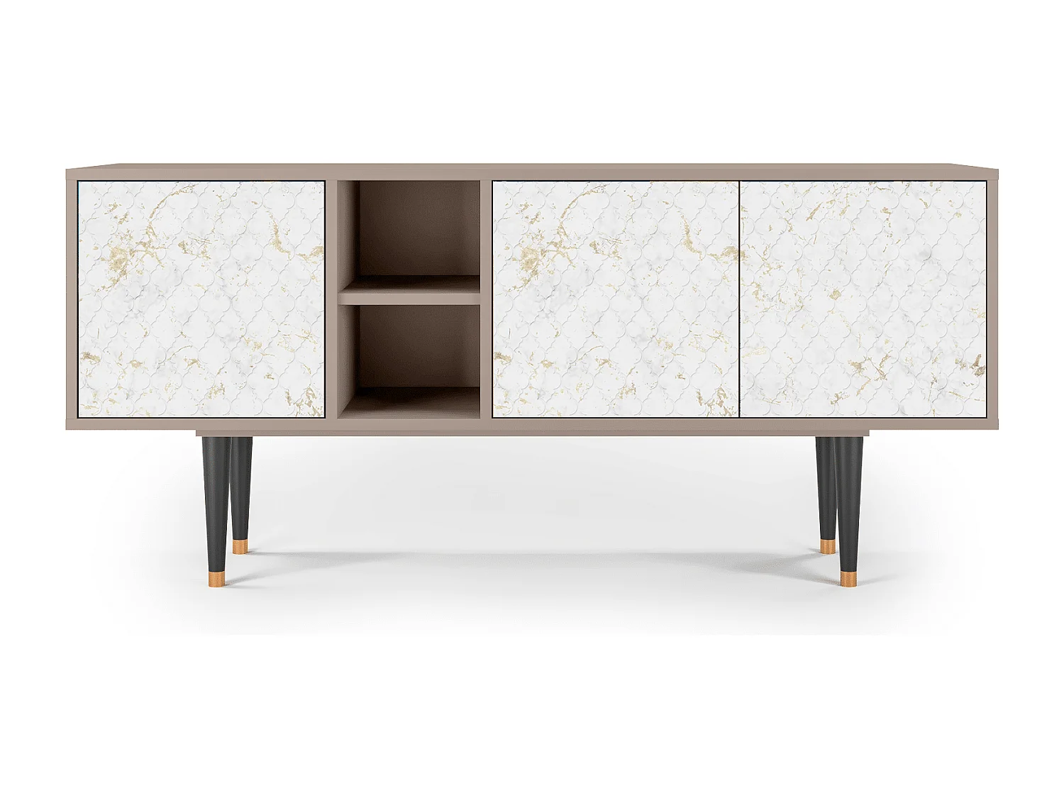 Meuble TV - 150х69х41 cm - T5 - Sweet Cotton, Latte