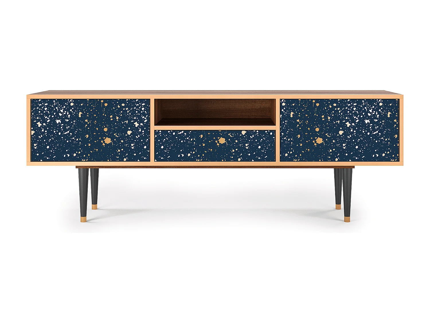 TV-Möbel - 170х59х41 cm - T6 - Starfall, Walnuss