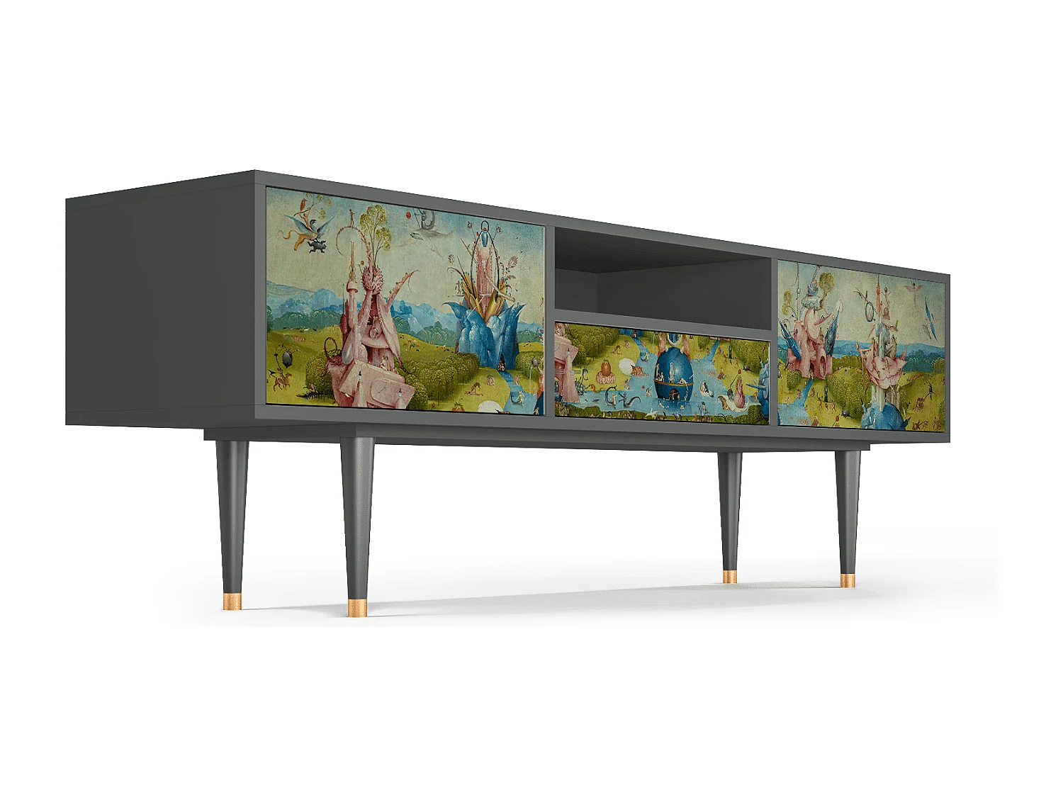 Meuble TV - 170х59х41 cm - T6 - The Garden 2 by Bosch, Anthracite