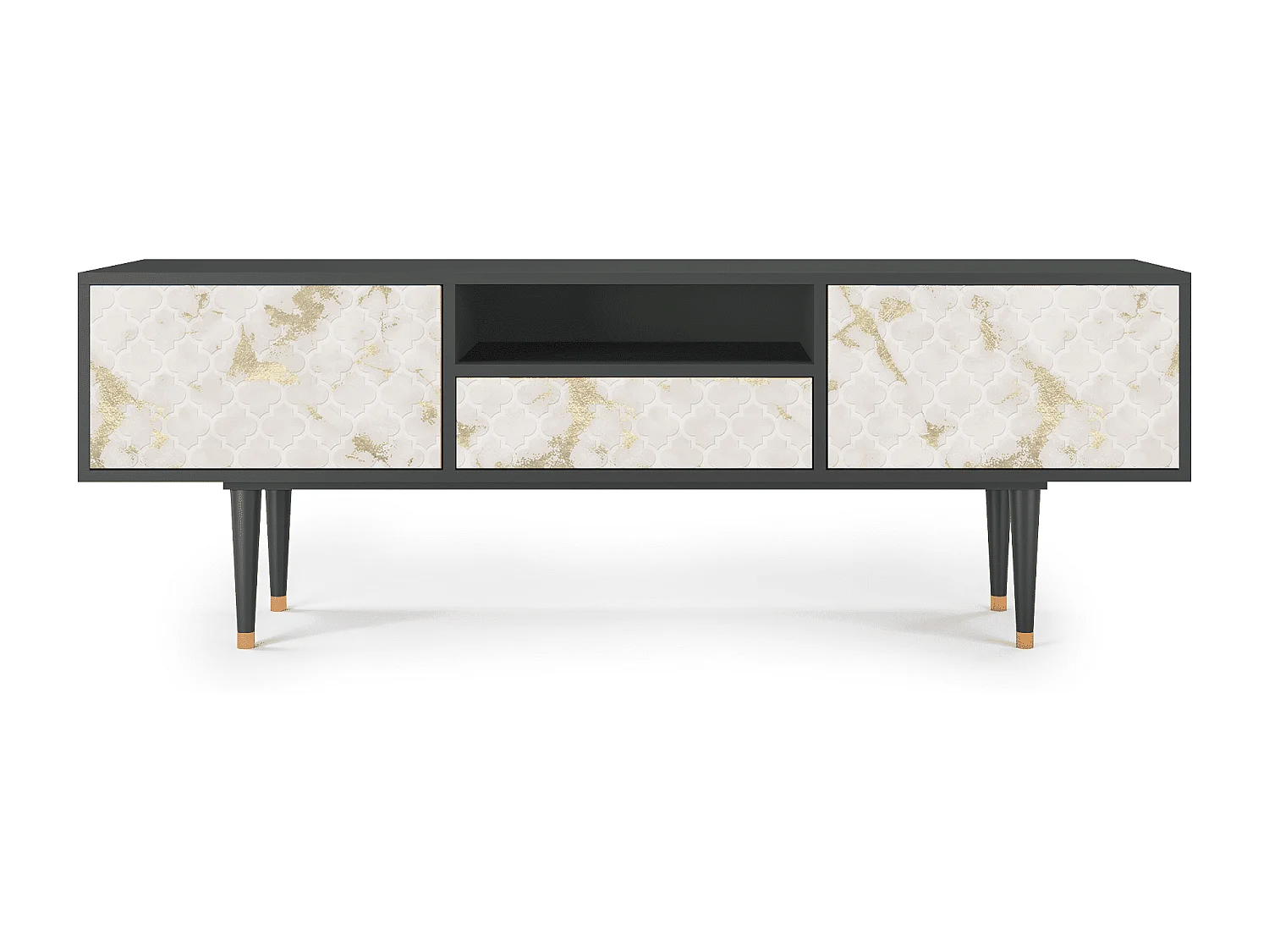 TV-meubel - 170х59х41 cm - T6 - Sahara desert, Antraciet