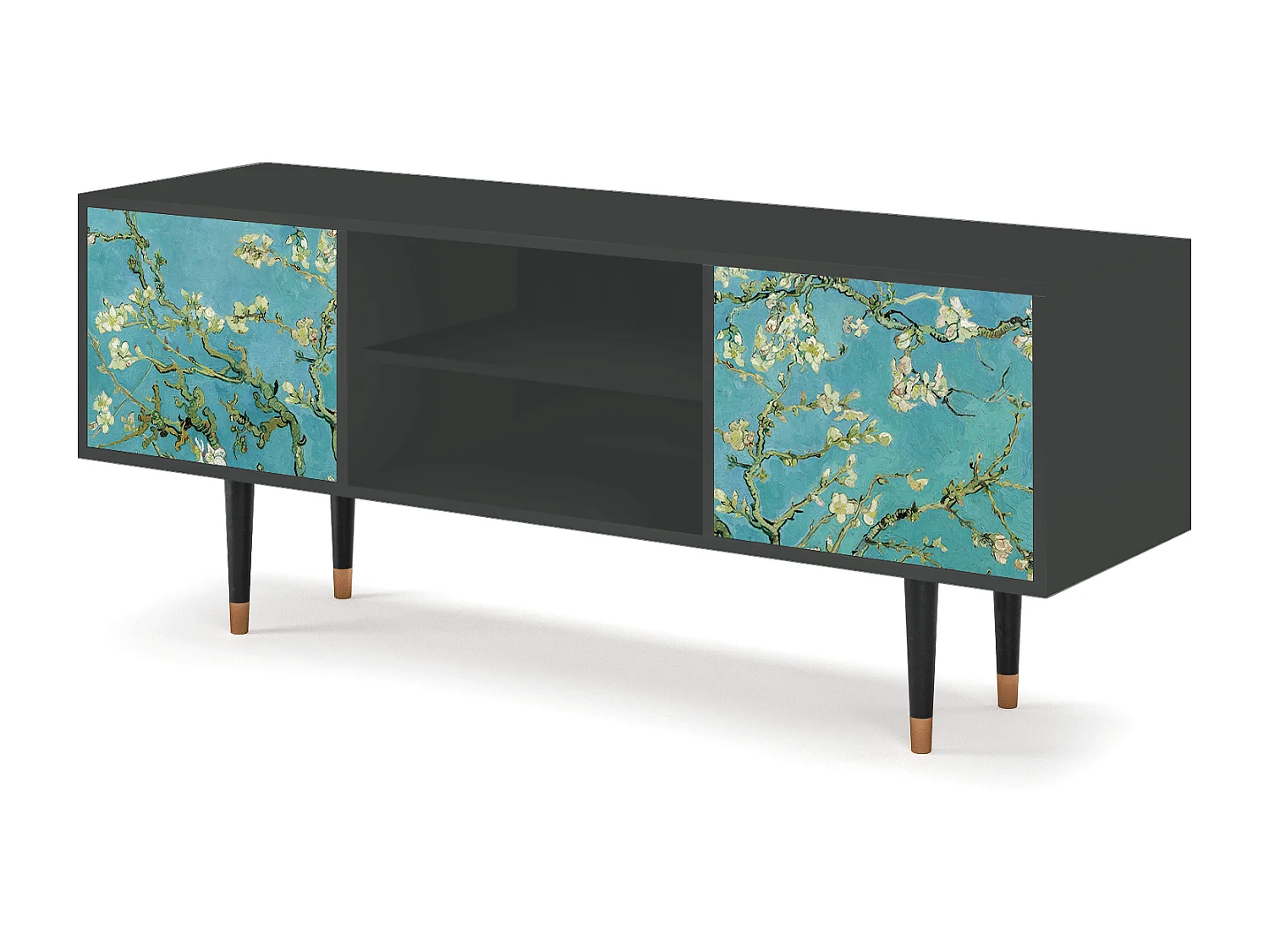 Meuble TV - 170х69х48 cm - T2 - Almond Blossom, Anthracite