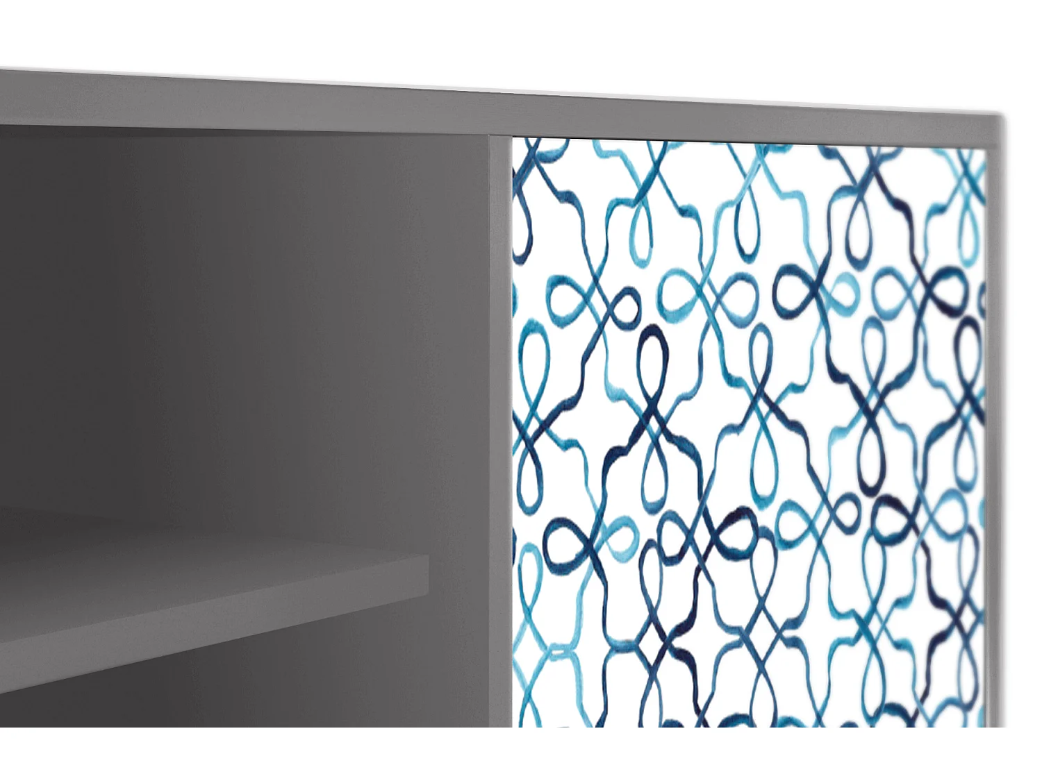 TV-Möbel - 170х69х48 cm - T2 - Marine Strings, Grau