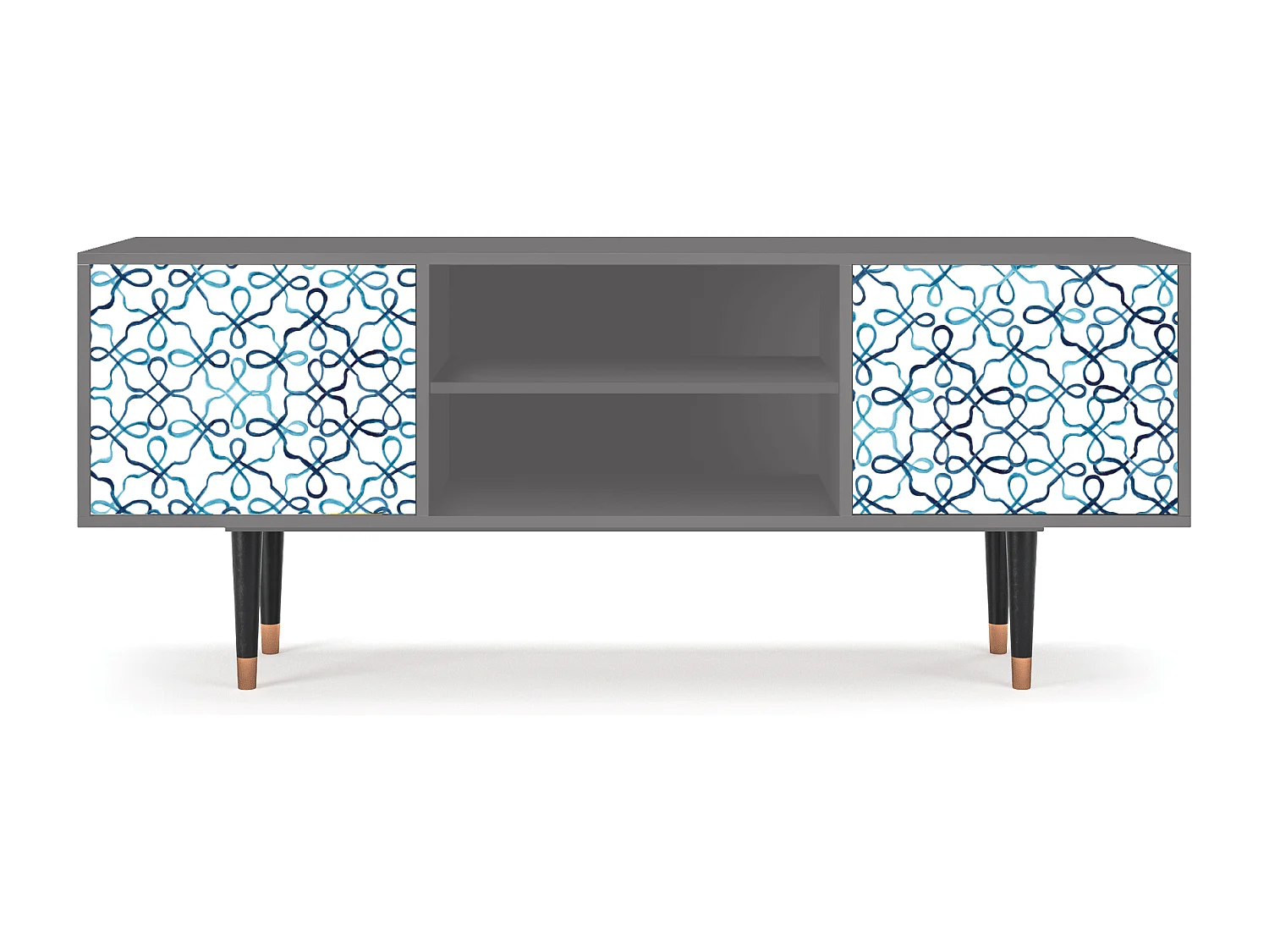 TV-Möbel - 170х69х48 cm - T2 - Marine Strings, Grau