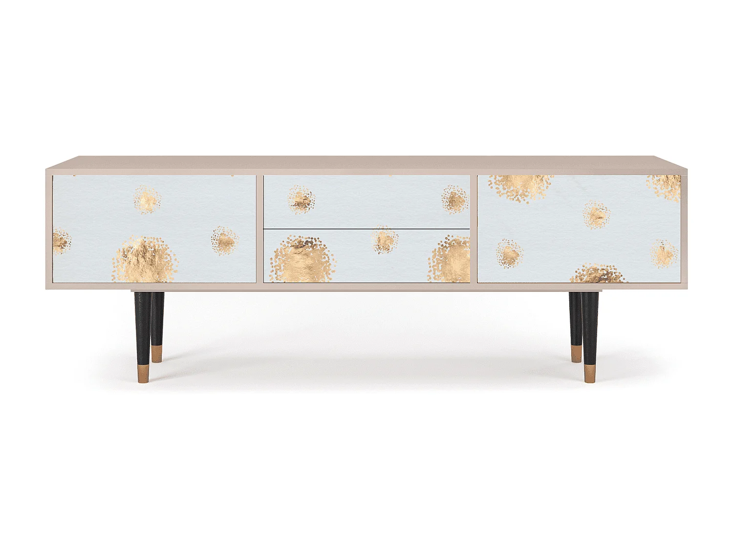 Mobile TV - 170х59х48 cm - T4 - Sky Latte, Latte