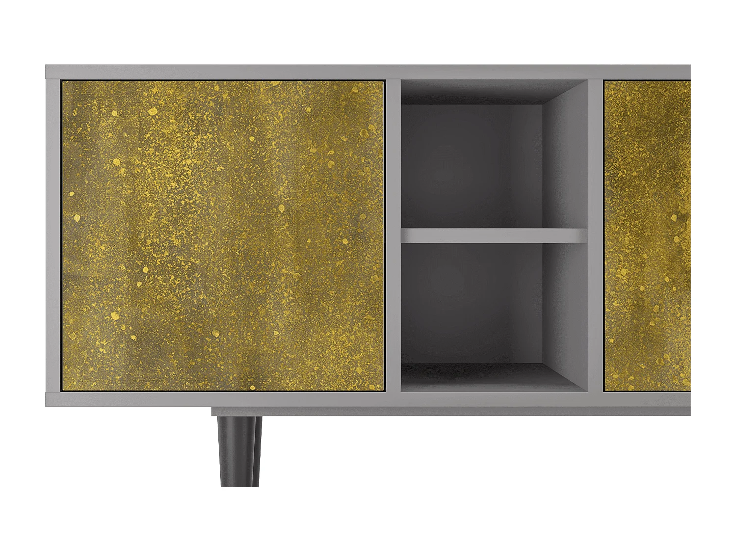 TV-meubel - 150х69х41 cm - T5 - The Kiss by Klimt , Grijs