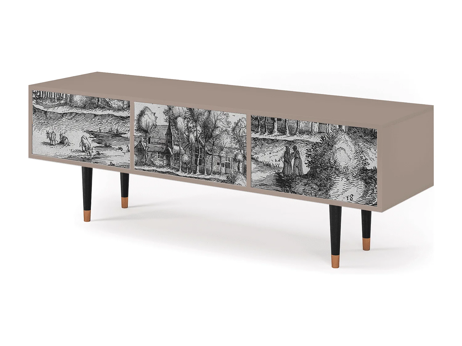 Meuble TV - 170х59х48 cm - T4 - A Pond, Latte