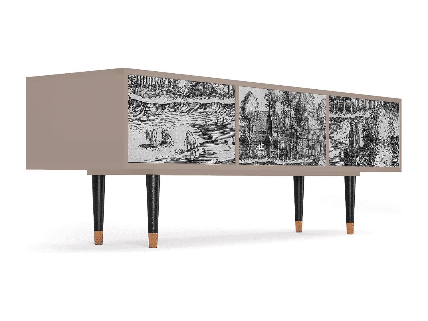 Meuble TV - 170х59х48 cm - T4 - A Pond, Latte