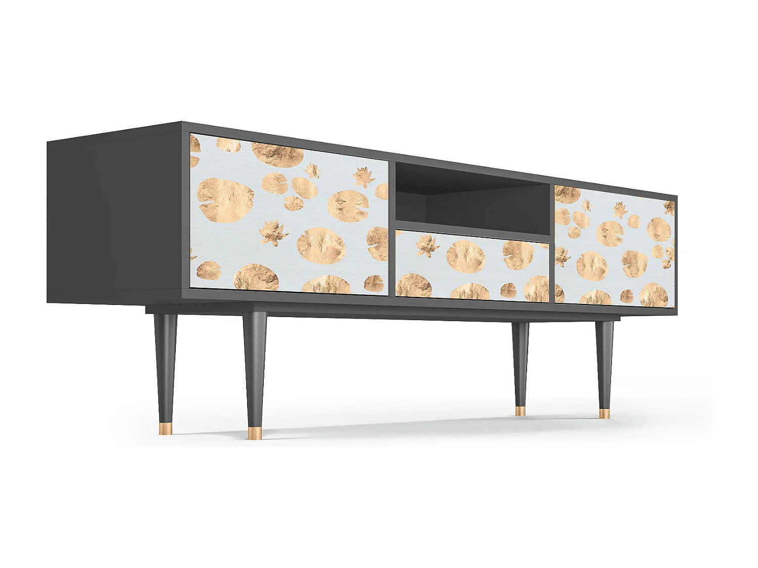 TV-Möbel - 170х59х41 cm - T6 - Blue Giraffe, Anthrazit