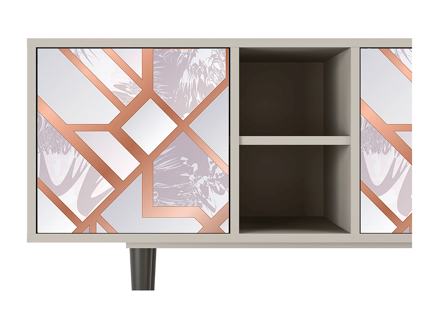 Meuble TV - 150х69х41 cm - T5 - Pastel Fairytale, Sable