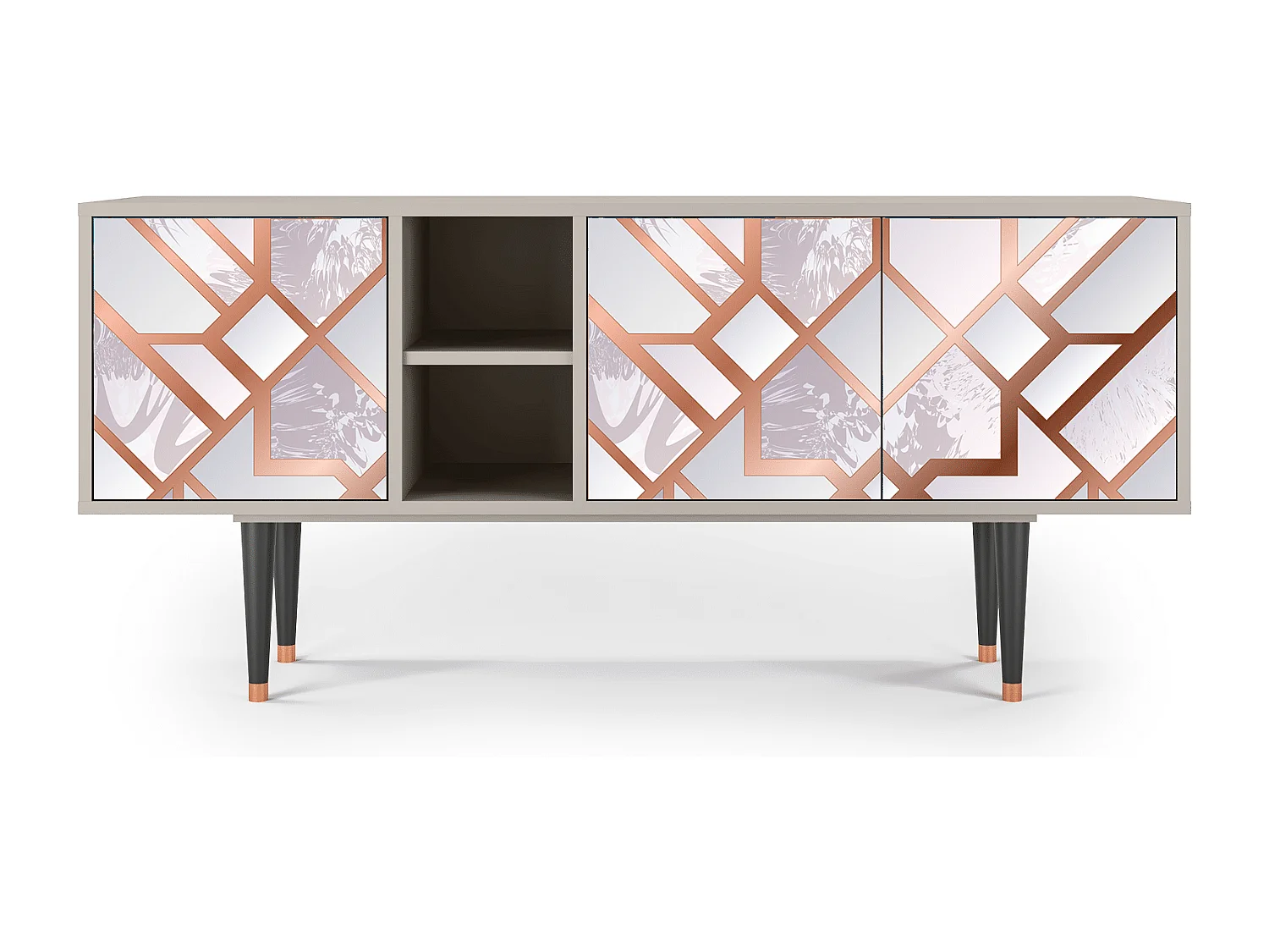 Meuble TV - 150х69х41 cm - T5 - Pastel Fairytale, Sable