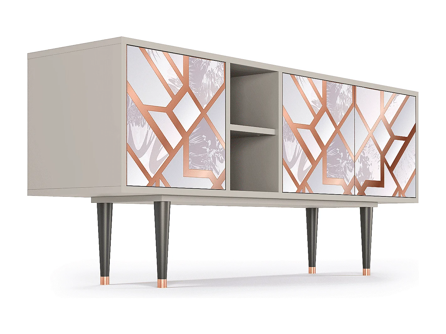 Meuble TV - 150х69х41 cm - T5 - Pastel Fairytale, Sable