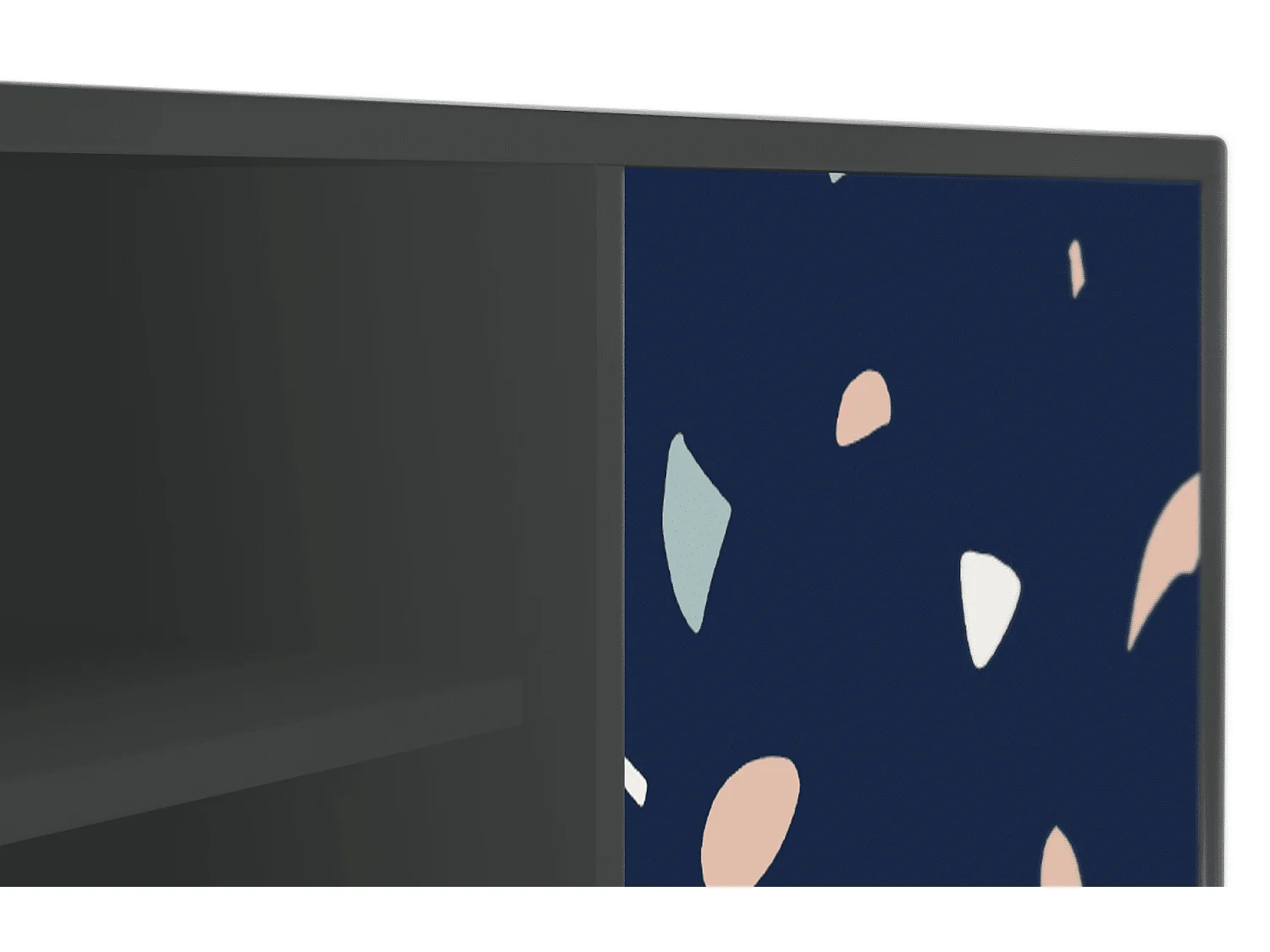 Mueble de TV - 170х69х48 cm - T2 - Space Satellites, Antracita