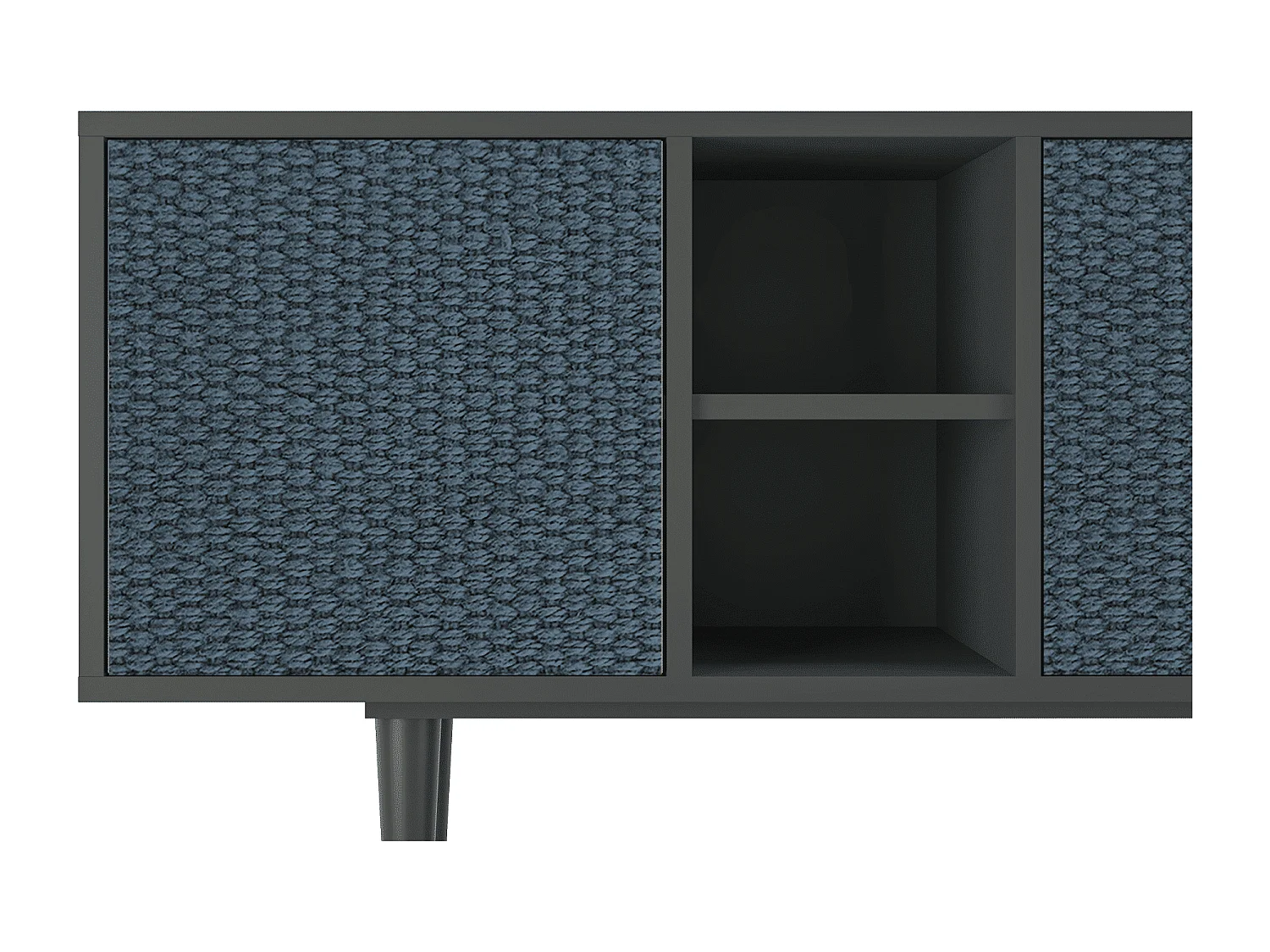 Mobile TV - 150х69х41 cm - T5 - Knitted Pattern, Antracite