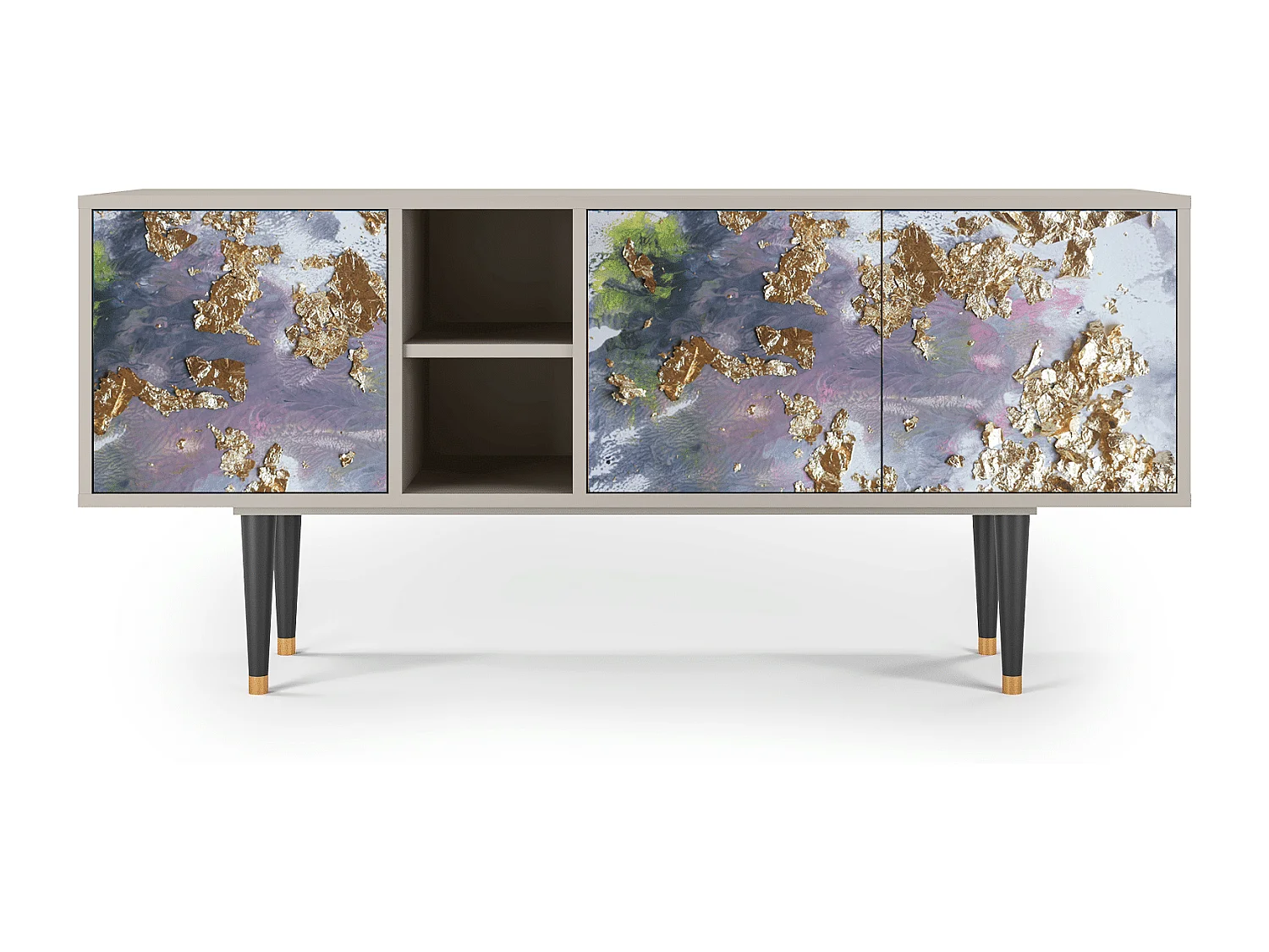 TV-Möbel - 150х69х41 cm - T5 - Planet Earth, Sand