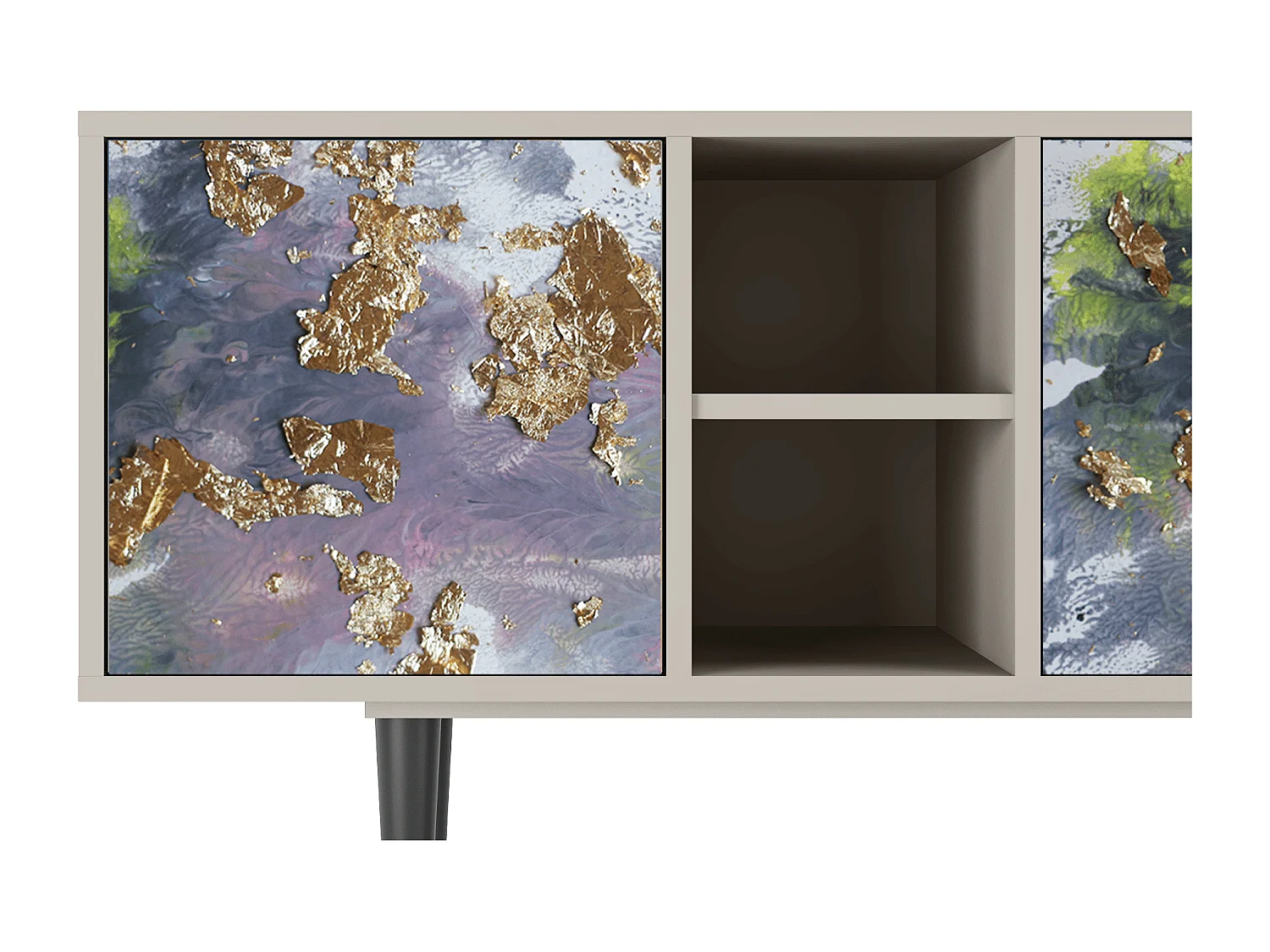 TV-Möbel - 150х69х41 cm - T5 - Planet Earth, Sand