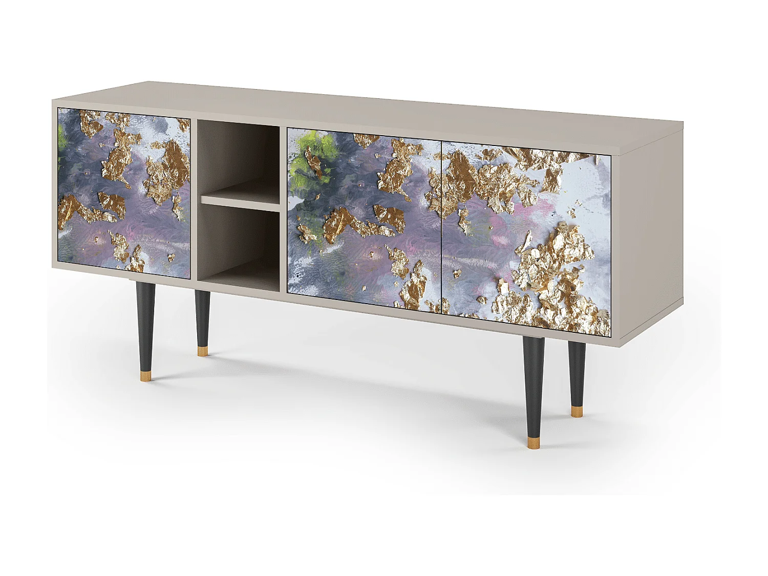 TV-meubel - 150х69х41 cm - T5 - Planet Earth, Zand