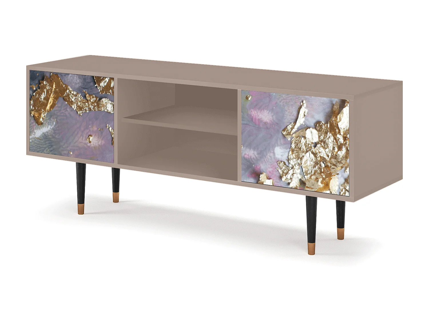 Mobile TV - 170х69х48 cm - T2 - Planet Earth, Latte