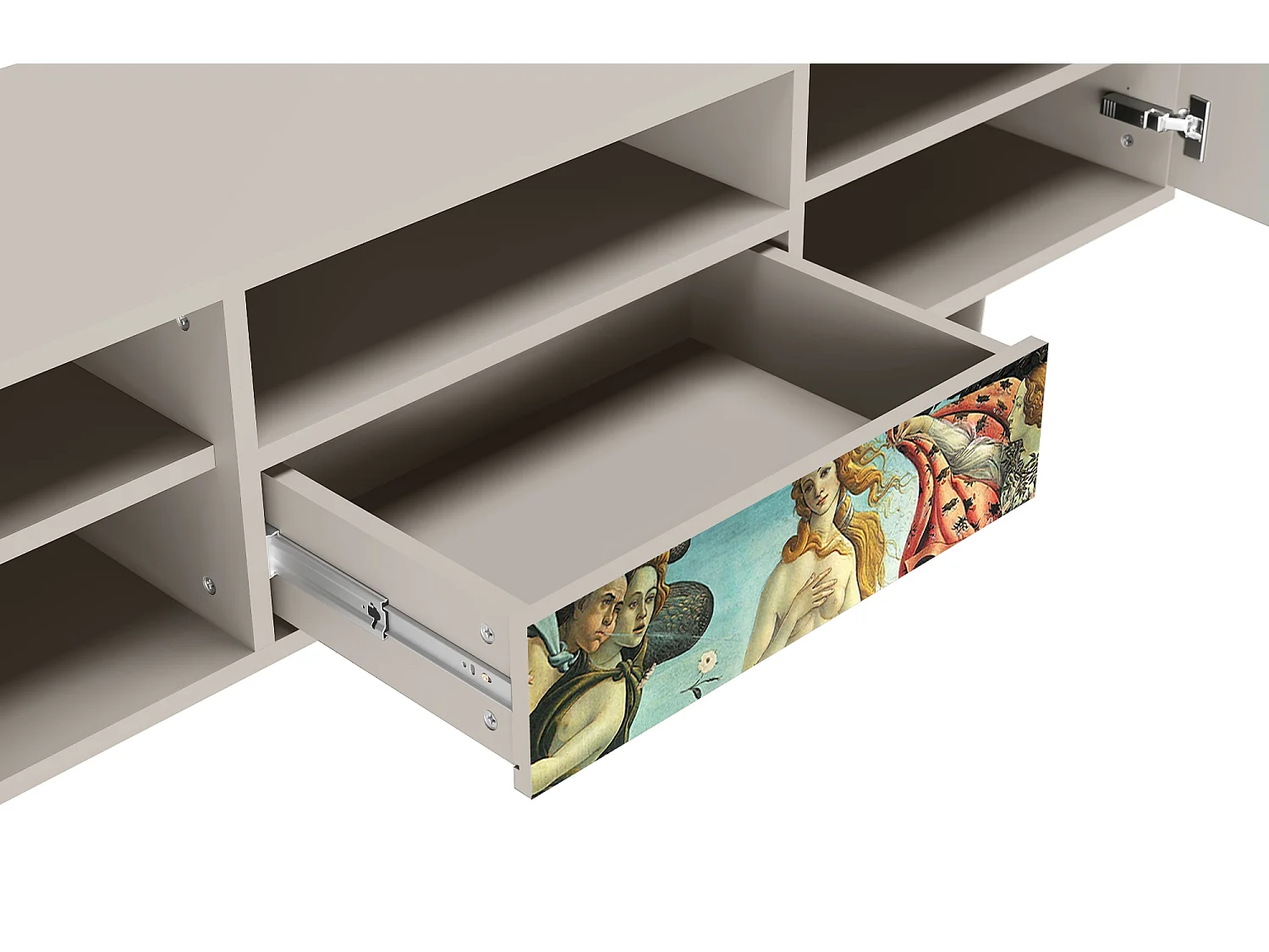 TV-Möbel - 170х59х41 cm - T6 - The Birth of Venus, Sand