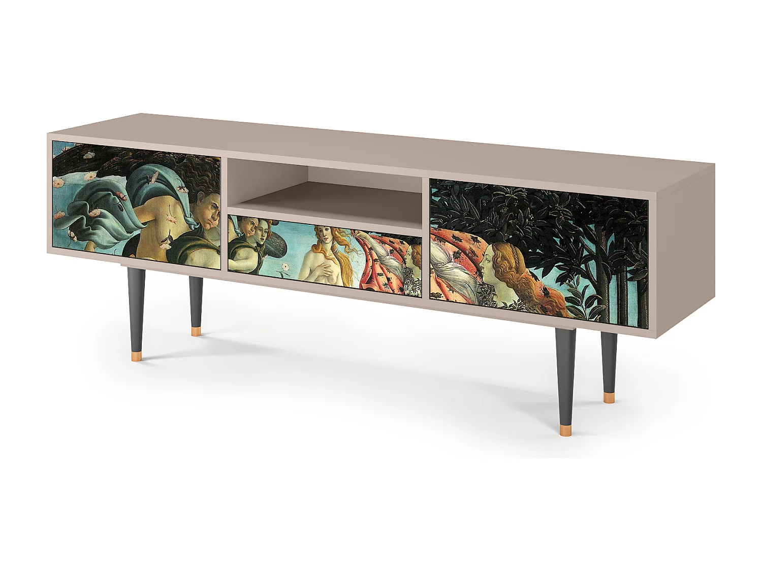 Mueble de TV - 170х59х41 cm - T6 - The Birth of Venus, Arena