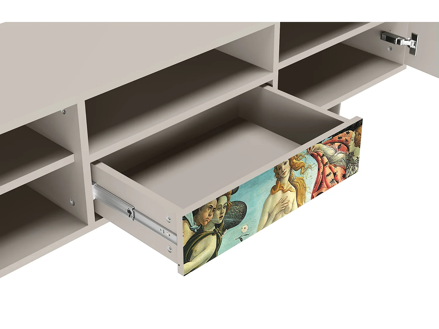 Mueble de TV - 170х59х41 cm - T6 - The Birth of Venus, Arena