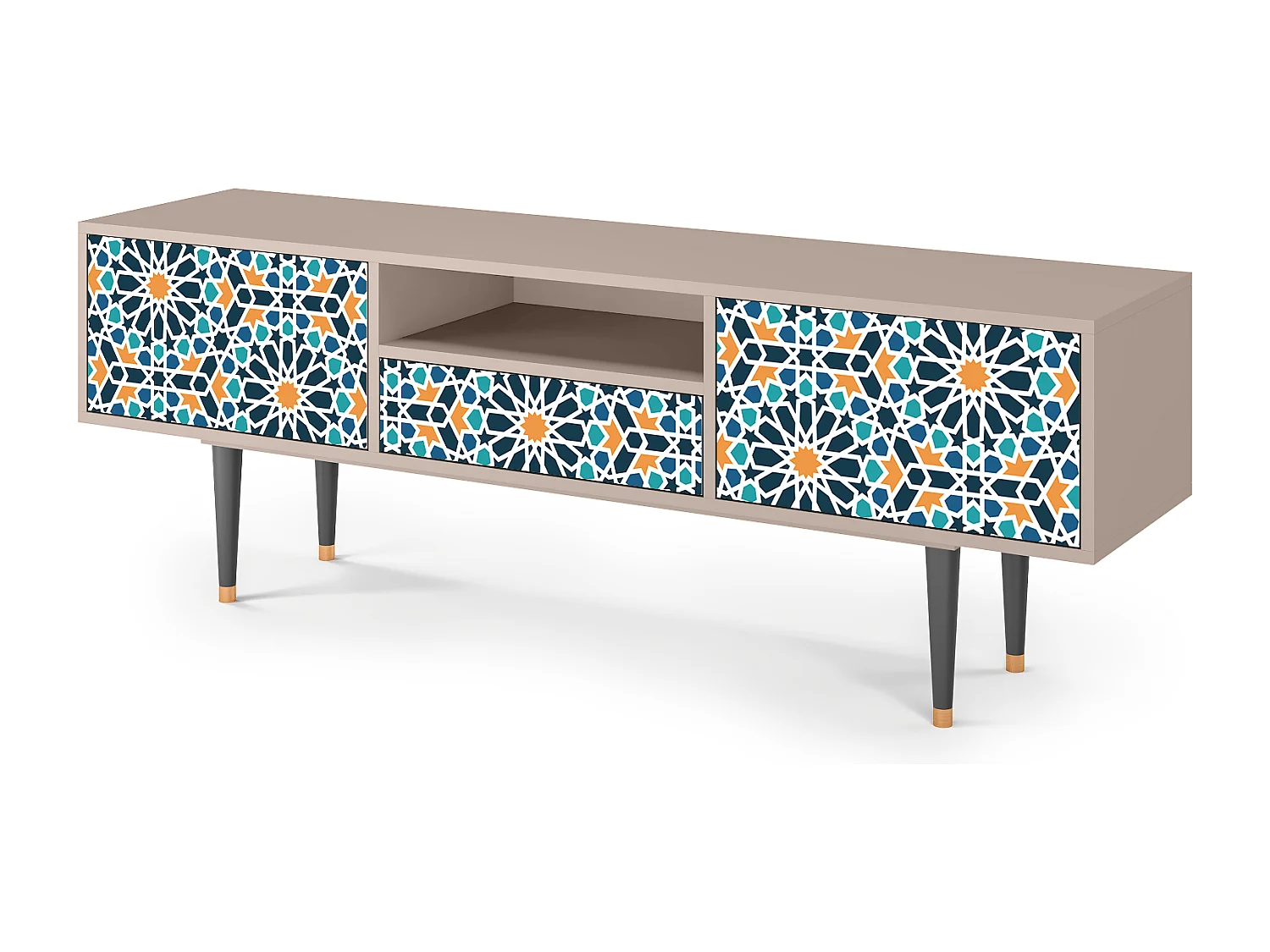 TV-Möbel - 170х59х41 cm - T6 - Kaleidoscope, Sand