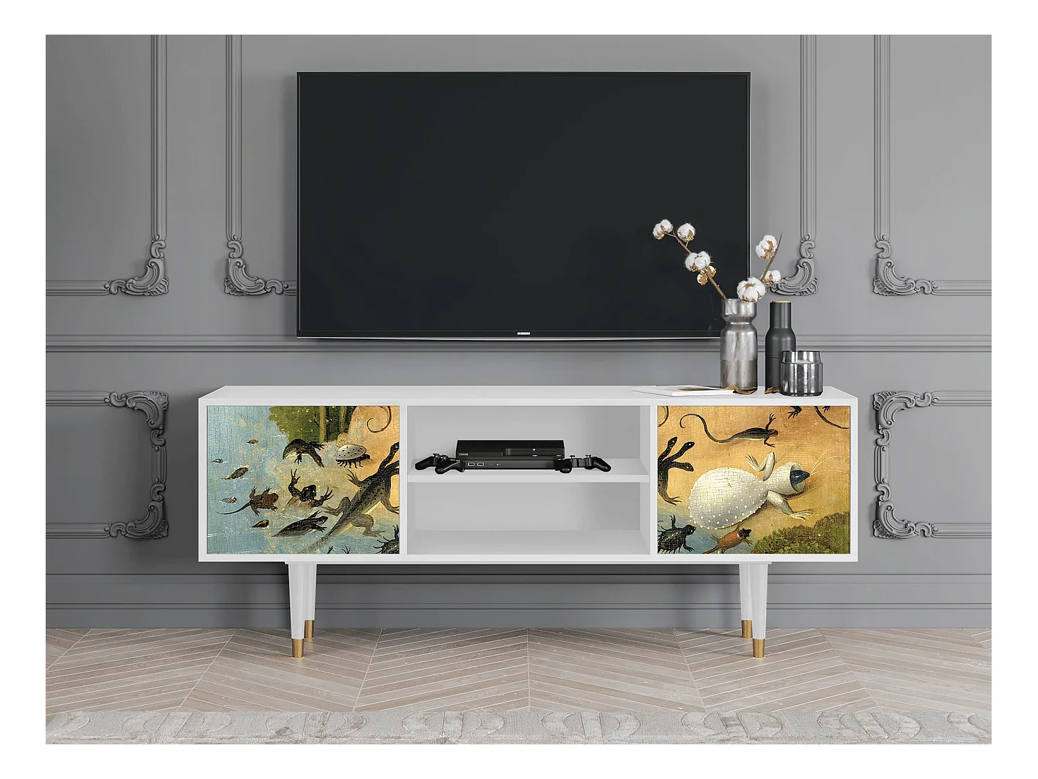 TV-meubel - 170х69х48 cm - T2 - The Garden by Bosch, Wit