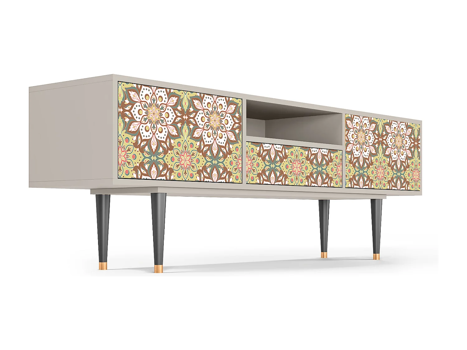 Mobile TV - 170х59х41 cm - T6 - Chinese Tea, Sabbia