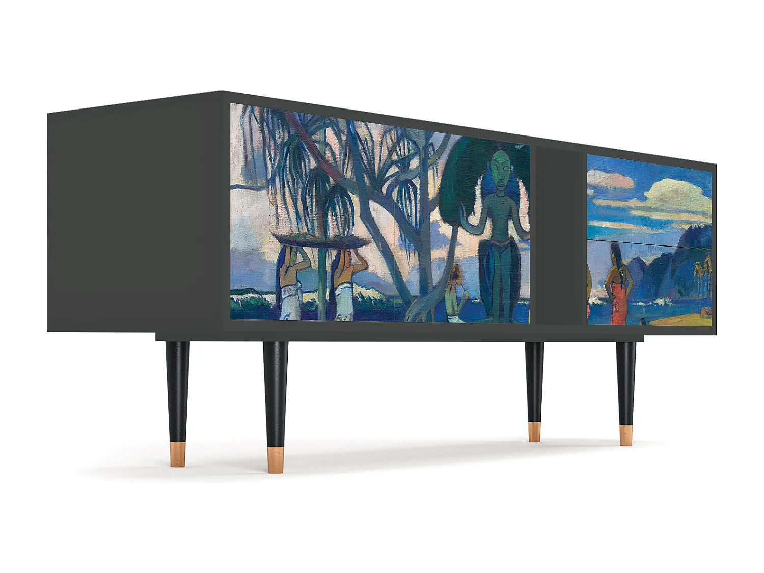 TV-Möbel - 170х69х48 cm - T1 - Day of the God, Anthrazit