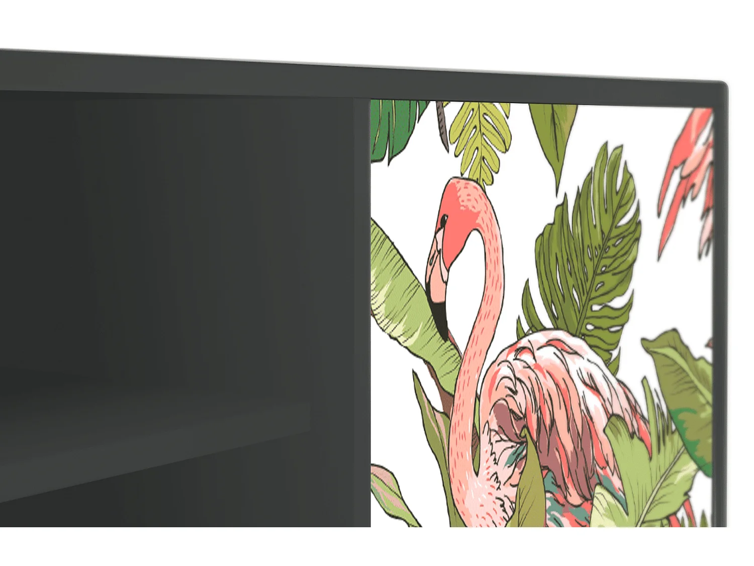 TV-Möbel - 170х69х48 cm - T2 - Sweet Flamingo, Anthrazit