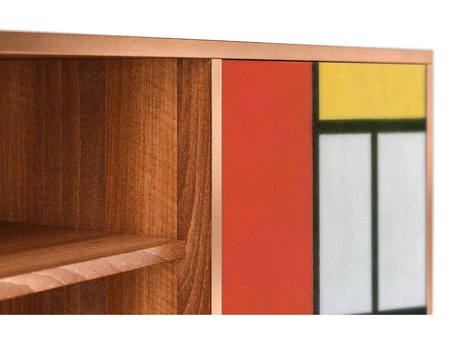 Szafka RTV - 170х69х48 cm - T2 - Composition, Orzech