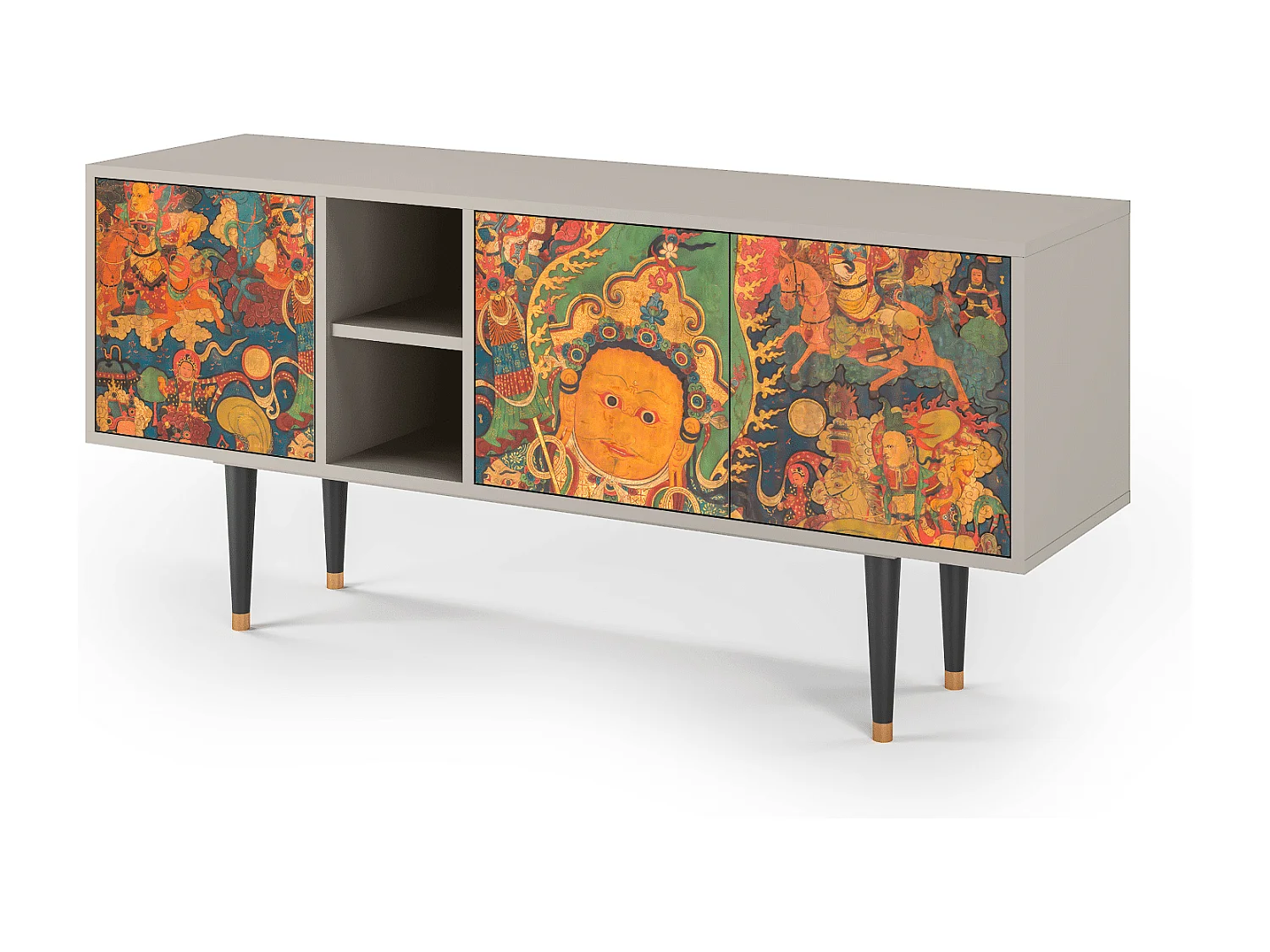 Mueble de TV - 150х69х41 cm - T5 - God by Vaisravana , Areia