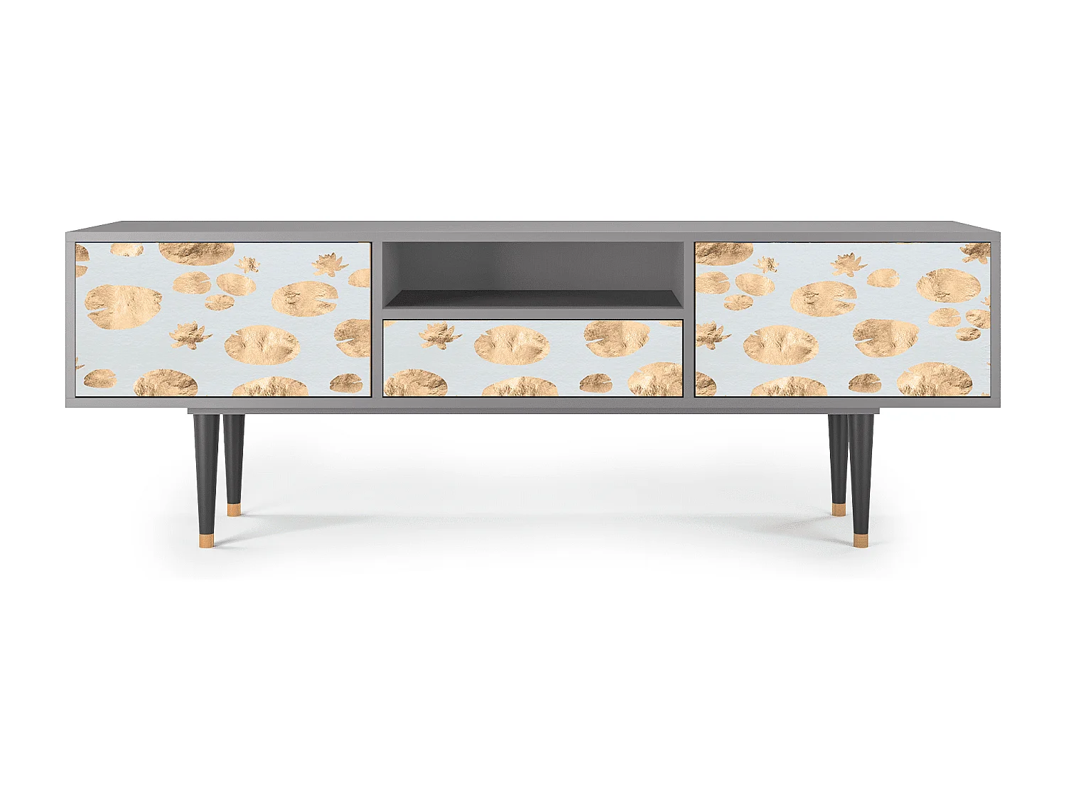 Meuble TV - 170х59х41 cm - T6 - Blue Giraffe, Gris