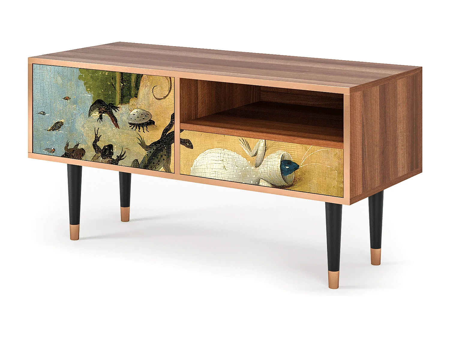 Mueble de TV - 115х59х48 cm - T3 - The Garden by Bosch, Nogal