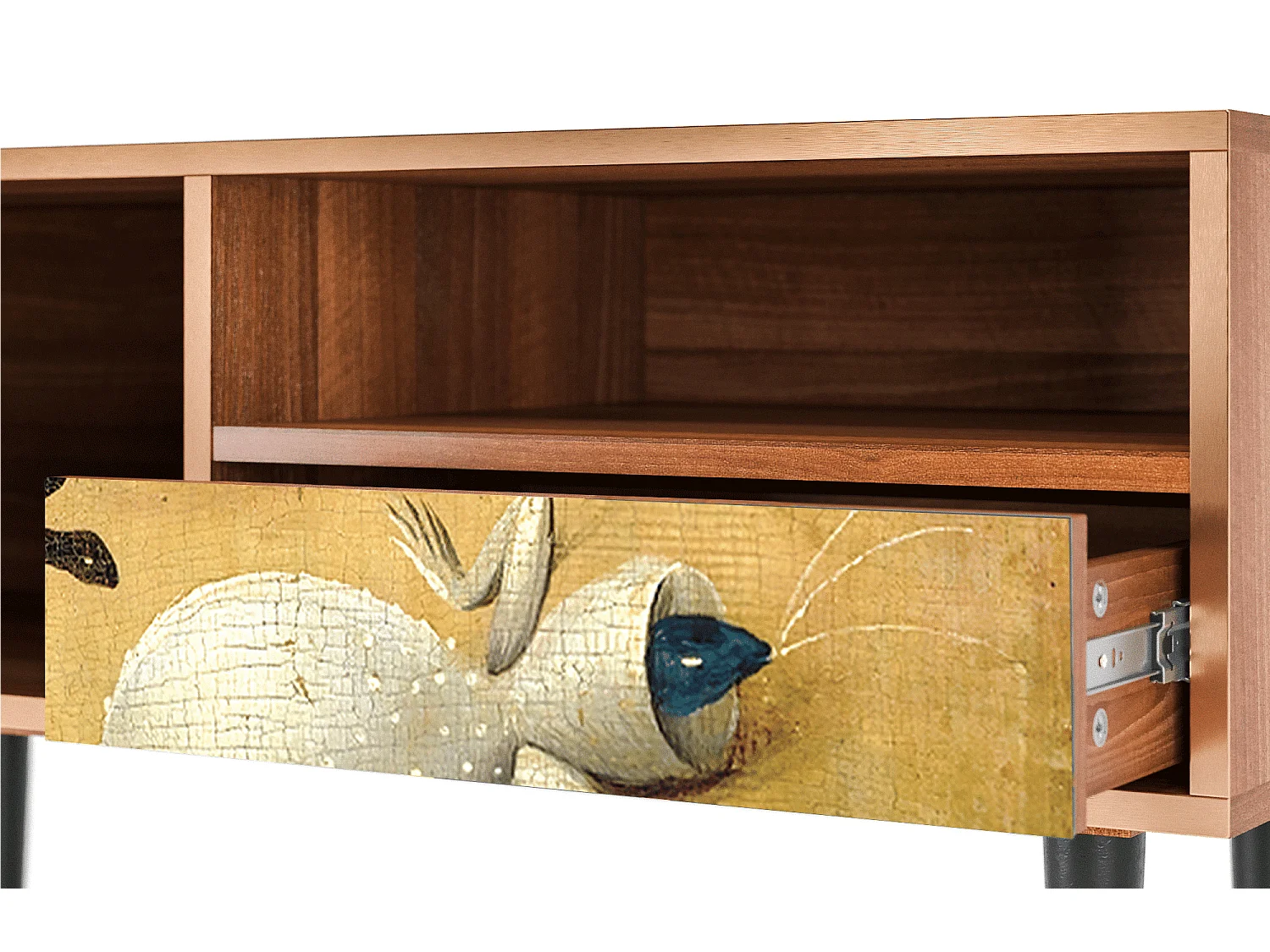 Mueble de TV - 115х59х48 cm - T3 - The Garden by Bosch, Nogal