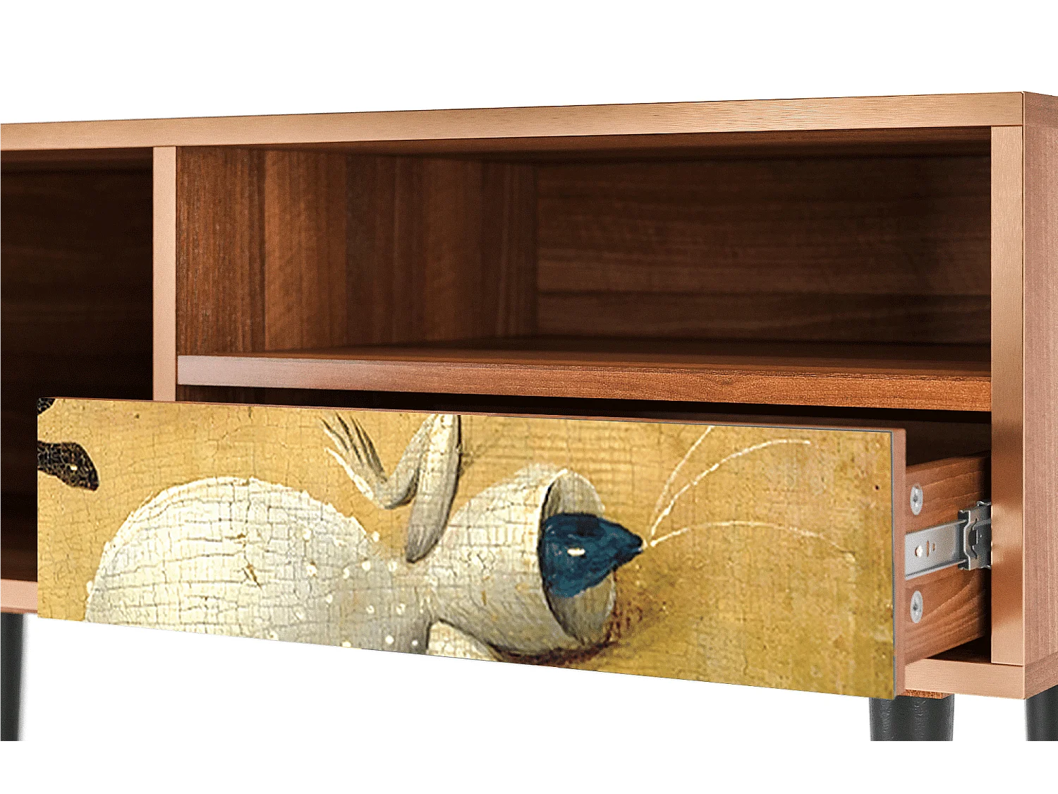 Meuble TV - 115х59х48 cm - T3 - The Garden by Bosch, Noyer