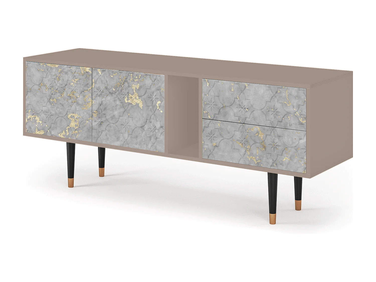 Meuble TV - 170х69х48 cm - T1 - Mariana Trench, Latte