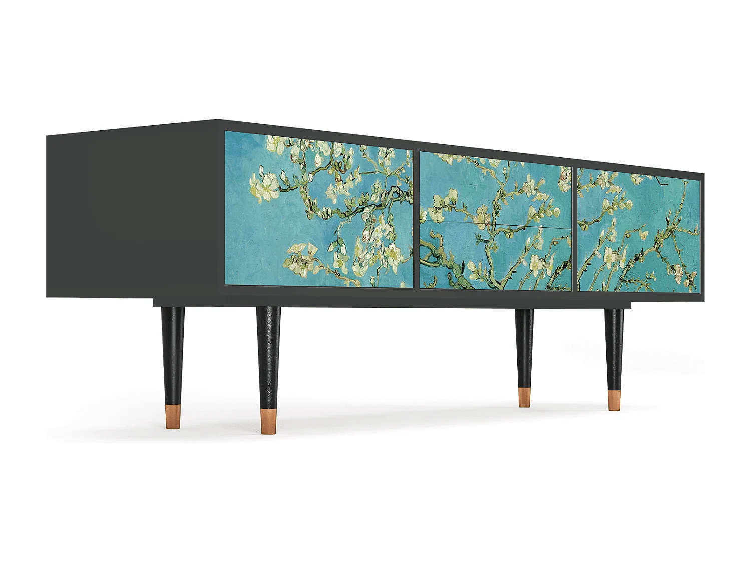 Meuble TV - 170х59х48 cm - T4 - Almond Blossom, Anthracite