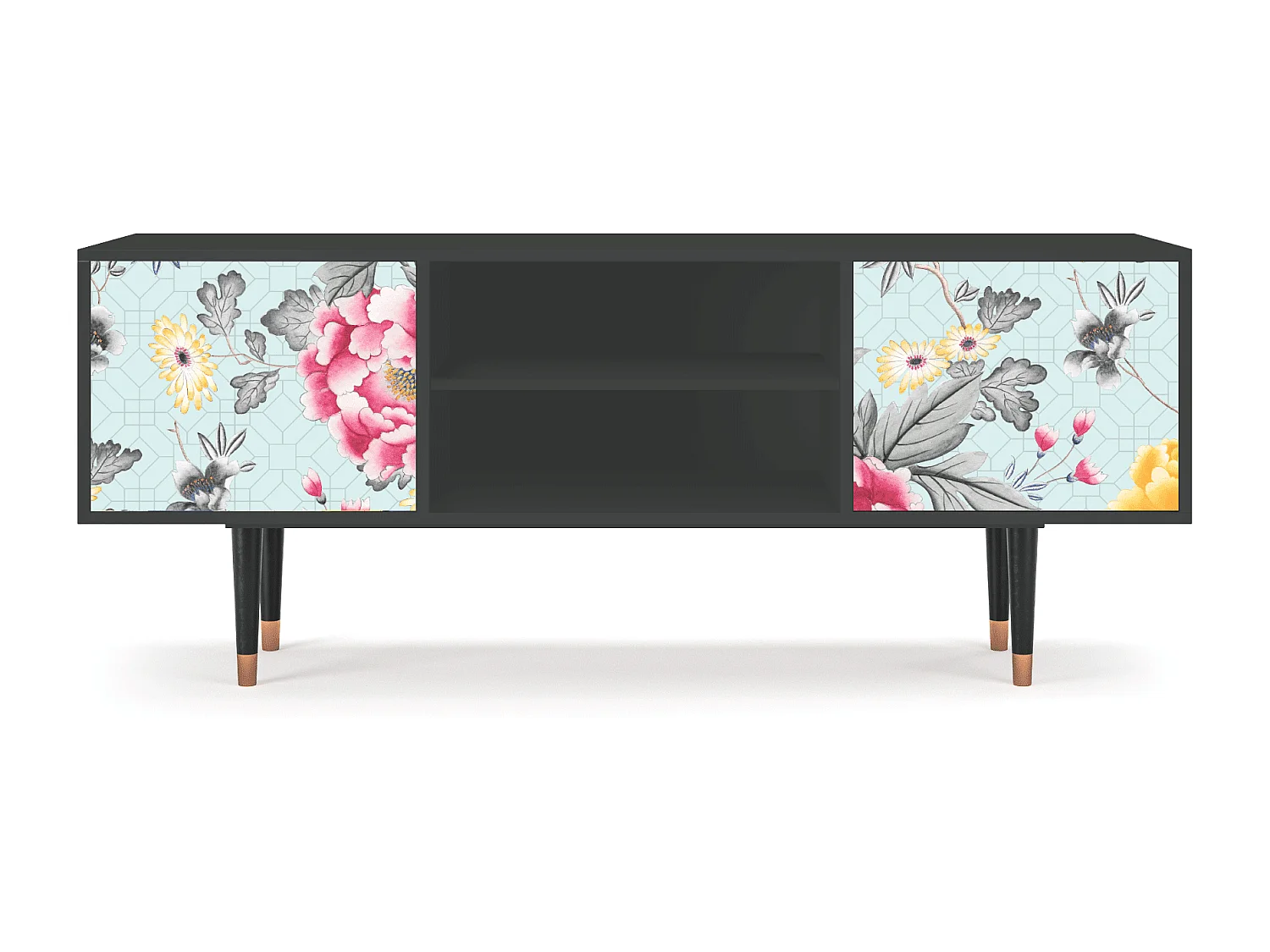 Mobile TV - 170х69х48 cm - T2 - Sky Garden, Antracite