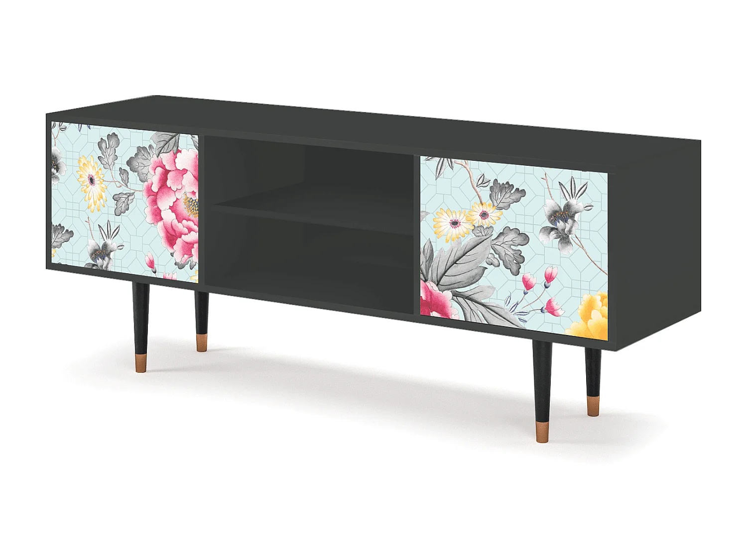 Meuble TV - 170х69х48 cm - T2 - Sky Garden, Anthracite