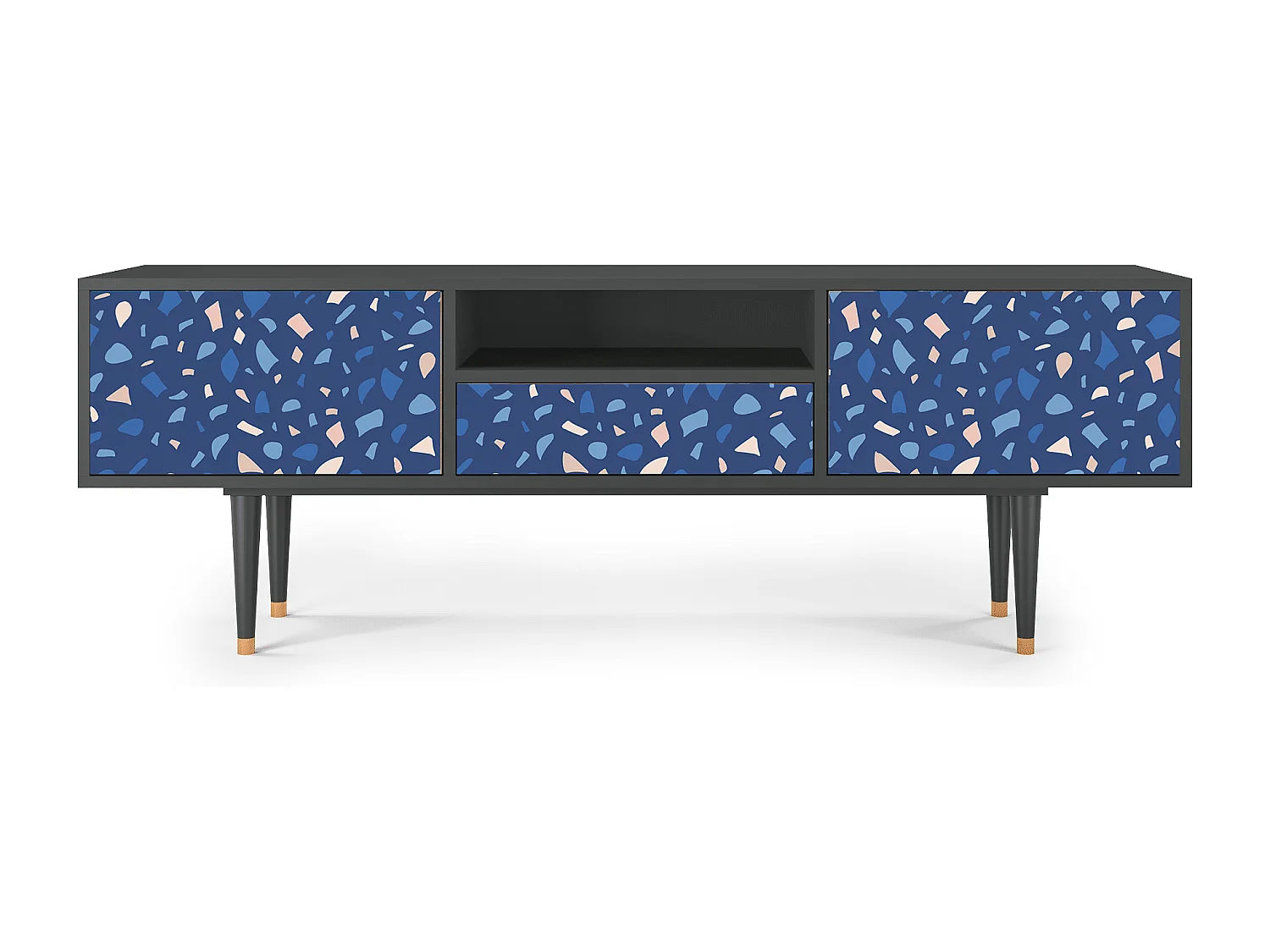 TV-Möbel - 170х59х41 cm - T6 - Soap Whirpool, Anthrazit