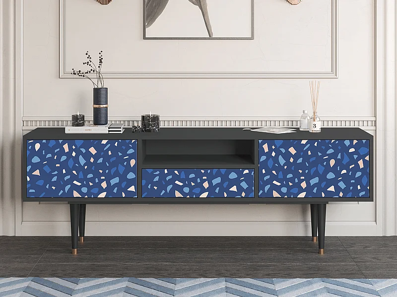 TV-meubel - 170х59х41 cm - T6 - Soap Whirpool, Antraciet