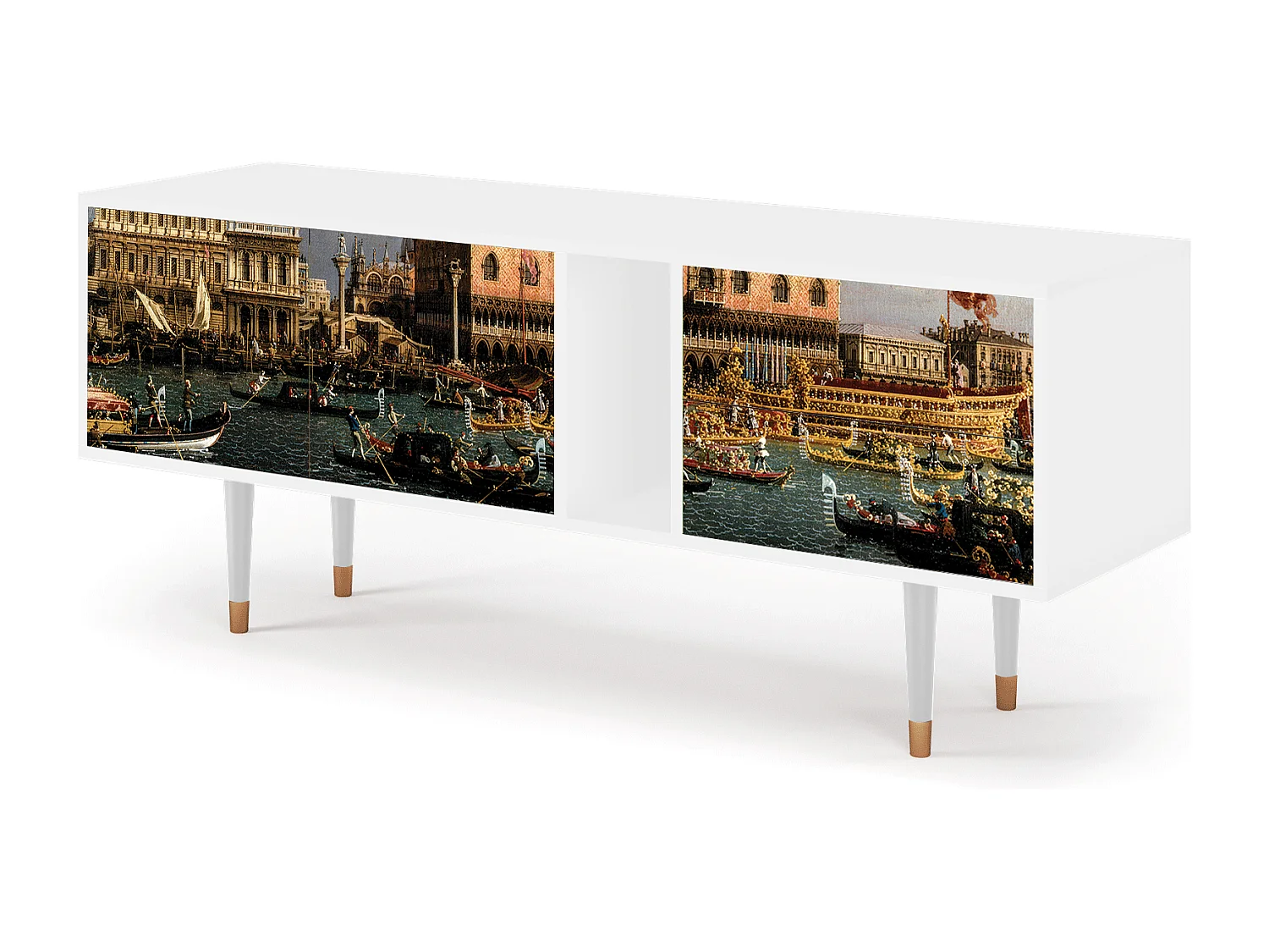 Mobile TV - 170х69х48 cm - T1 - The Bucintoro, Bianco
