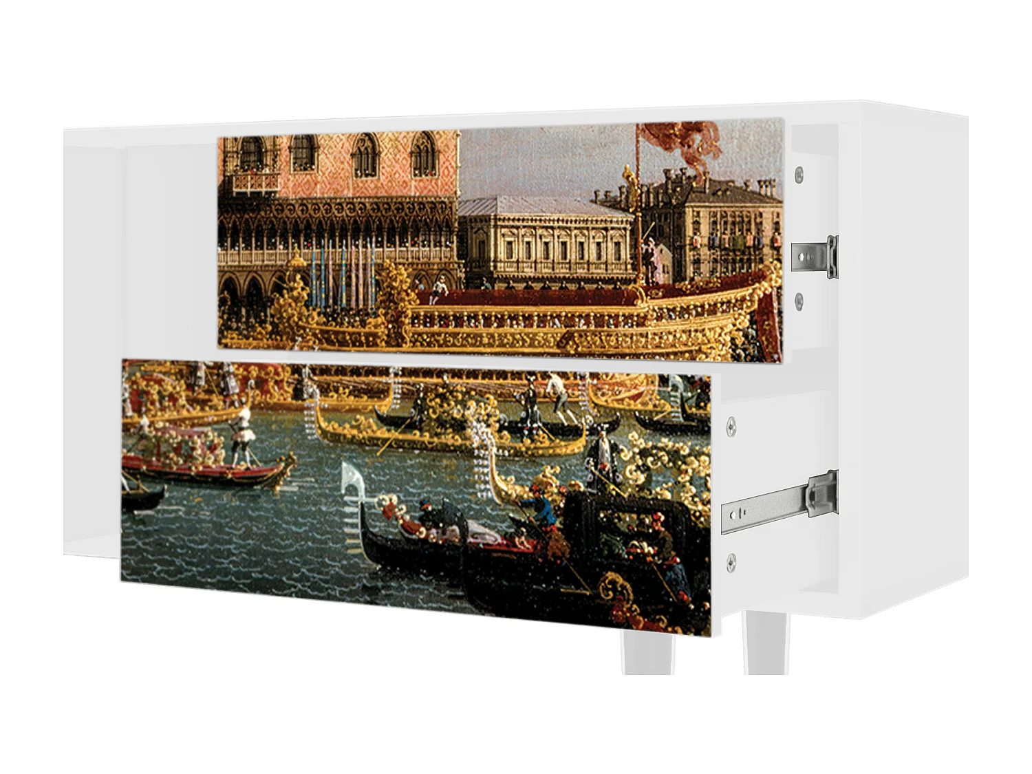 Mobile TV - 170х69х48 cm - T1 - The Bucintoro, Bianco