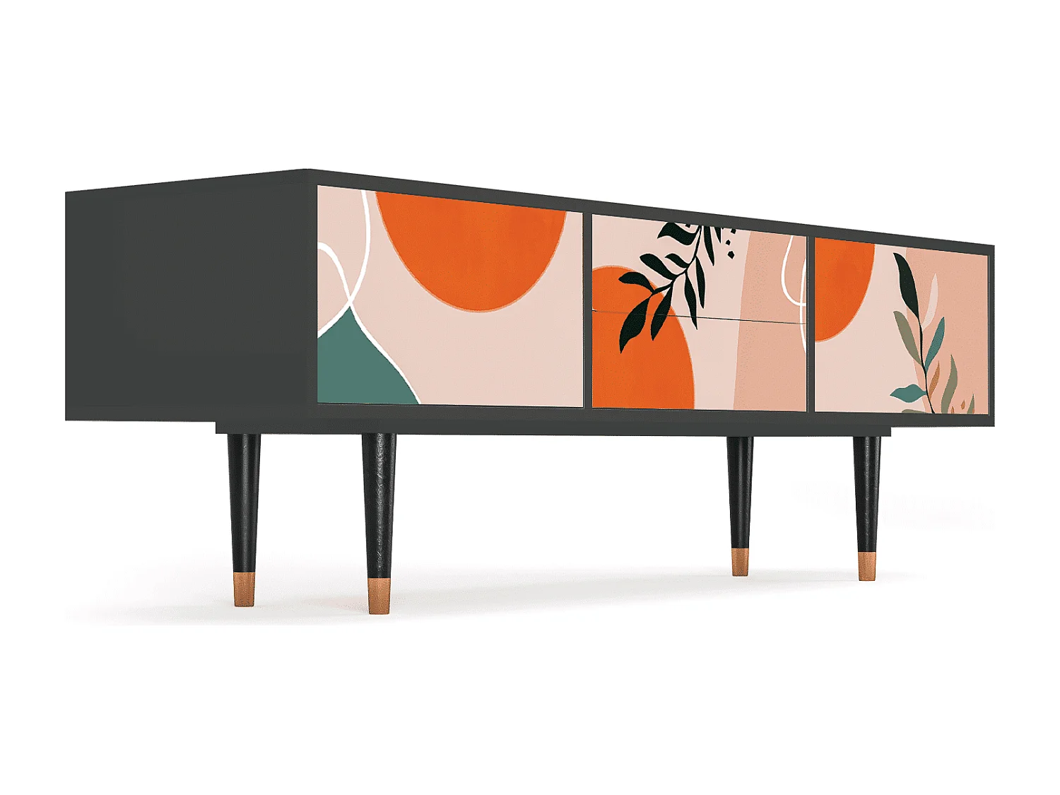 TV-Möbel - 170х59х48 cm - T4 - Artwork, Anthrazit