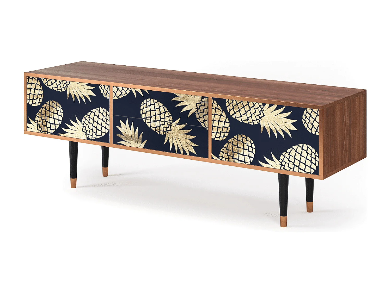 TV-meubel - 170х59х48 cm - T4 - Sunny Pineaple, Walnoot