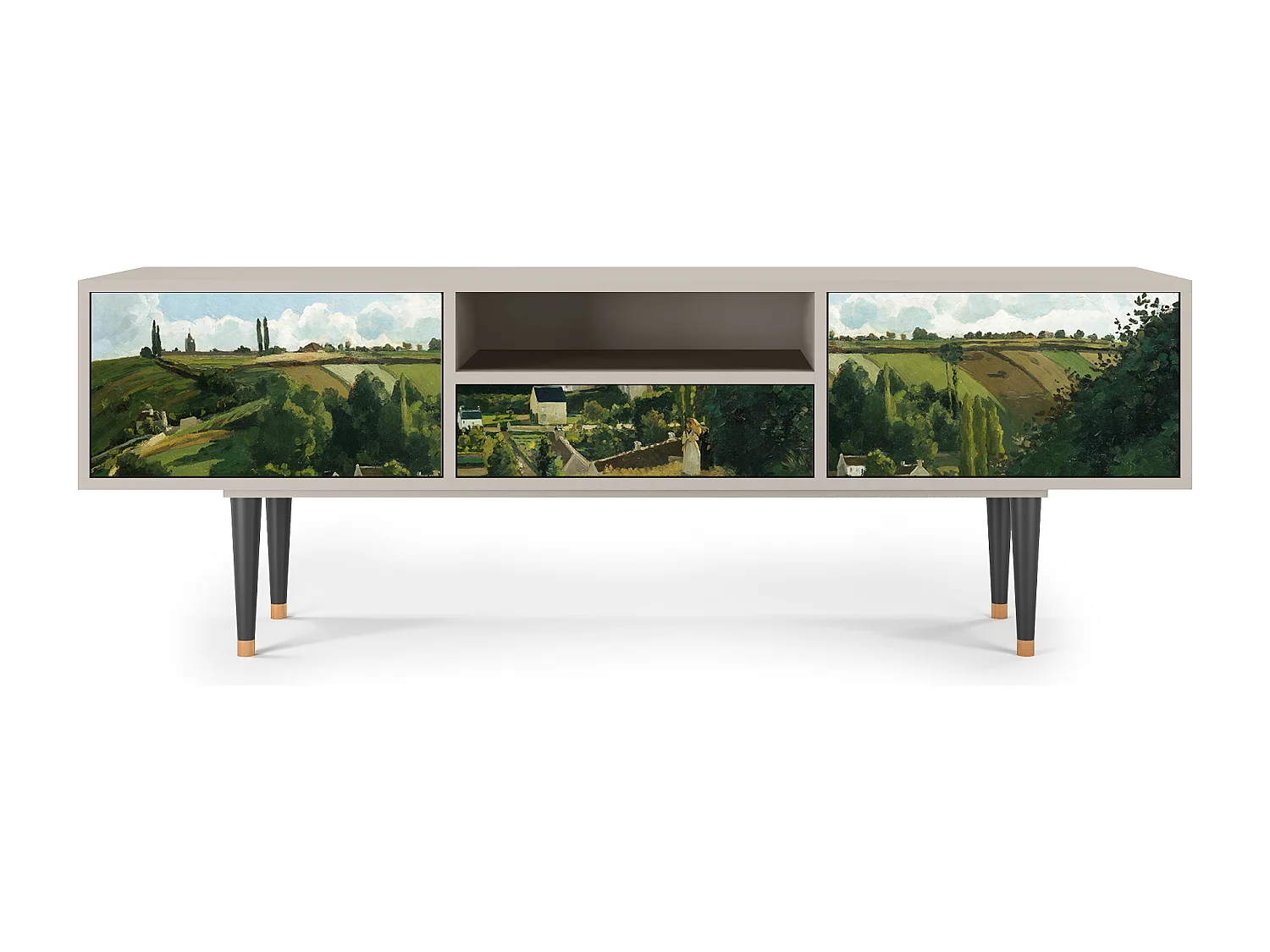 TV-Möbel - 170х59х41 cm - T6 - Jalais Hill by Pissarro, Sand